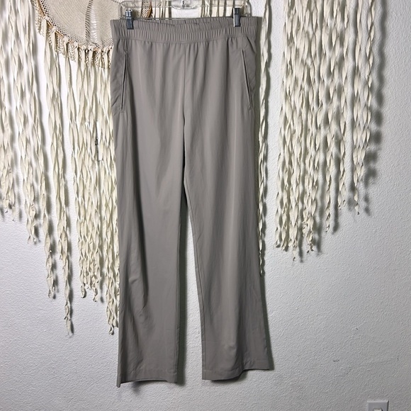 James Perse Taupe Nylon Wide Leg Pull On Pant size 2/M - Picture 1 of 10